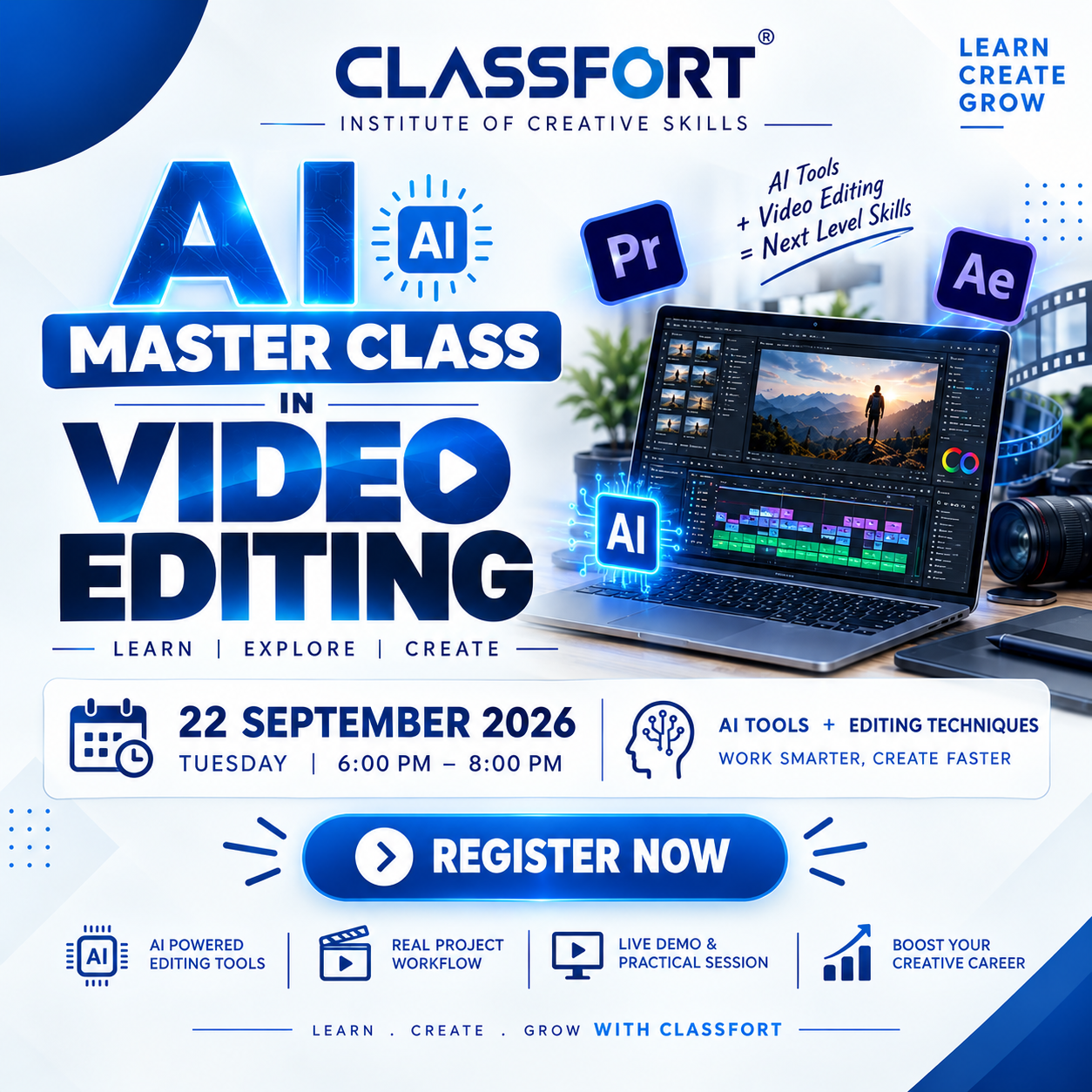 AI Masterclass in Video editing